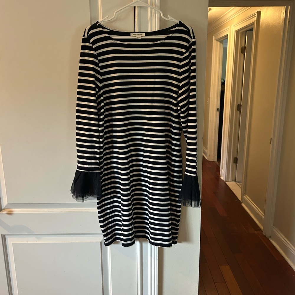 Beachlunchlounge Black and White Striped Top